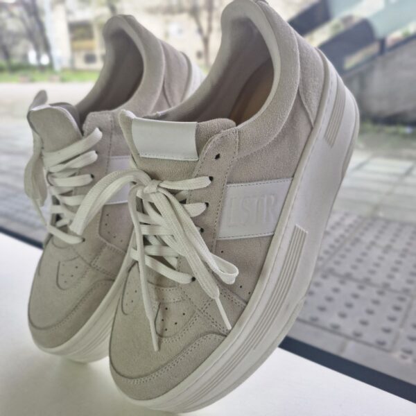 High plateau leather sneakers L Estrosa - Image 2